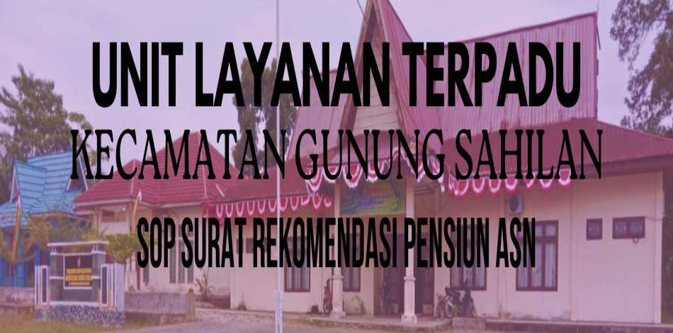 SOP Surat Rekomendasi Pensiun ASN