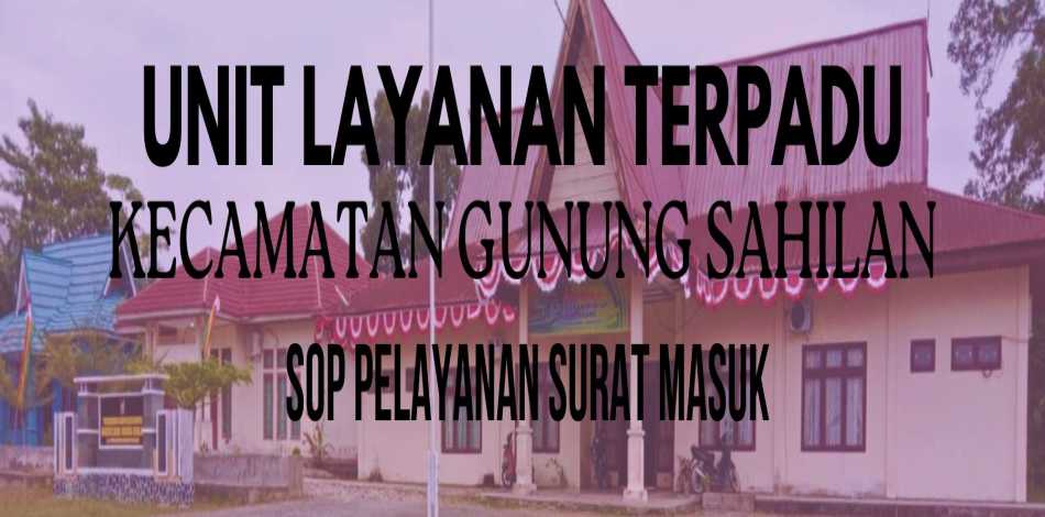 SOP Pelayanan Surat Masuk